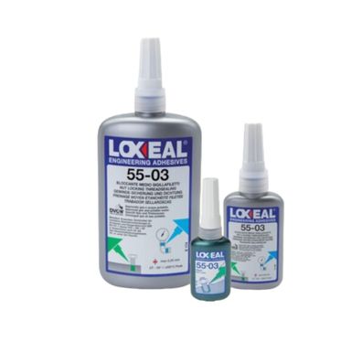 LOXEAL 55-03 Anaerobe Schraubensicherung mittelfest DVGW WRAS 10ml 50ml 250ml 55 03