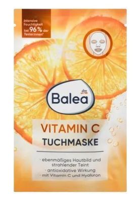 Vitamin C Gesichtsmaske - Einzelverpackung, 1 Stéck