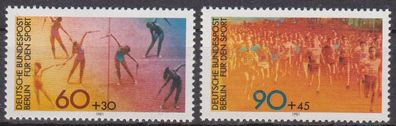 Berlin 1981 postfrisch MiNr. 645-646 Für den Sport Sporthilfe