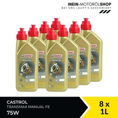 Castrol Transmax Manual FE 75W 8x1 Liter