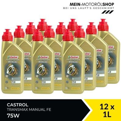 Castrol Transmax Manual FE 75W 12x1 Liter