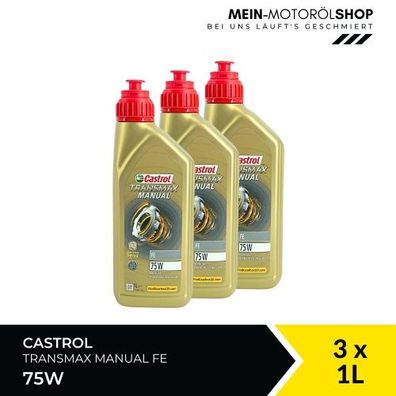 Castrol Transmax Manual FE 75W 3x1 Liter