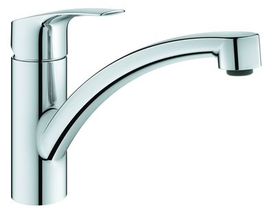 Grohe Einhandmischer Spültisch Eurosmart flacher Auslauf verchromt