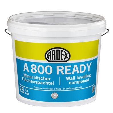 ARDEX A 800 READY Flächenspachtel 25kg - Liefermenge: Eimer 25 kg