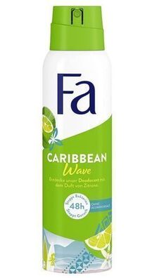 Fa Caribbean Wave Deo Spray Zitrone 150ml