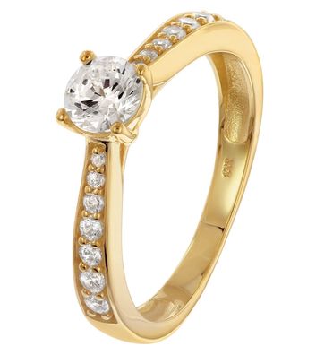 GLIZZ Schmuck Damenring Gold 333/8K Zirkonia GL8760