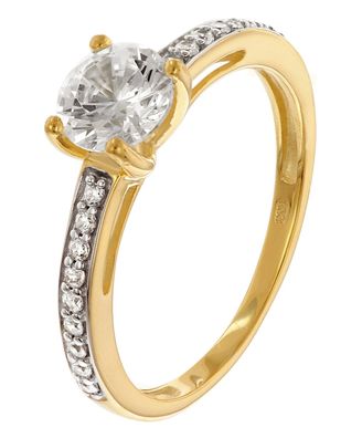 GLIZZ Schmuck Damenring Gold 333/8K mit Zirkonia GL8762