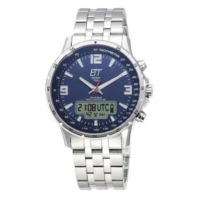 ETT EcoTechTime Funk-Solar World Time Professional Arctica EGS-11552-31M Herrenuhr