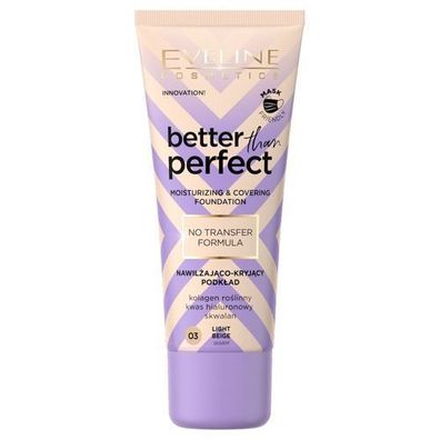 Eveline Better Than Perfect Foundation 03 Light Beige 30ml