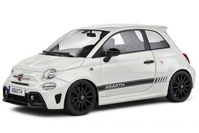 Fiat 500 Abarth F595 2022 wei&Atilde; Yuml; Modellauto S1811301 Solido 1:18