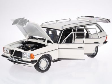 Mercedes S123 200 T 230 TE 240 TD T-Modell weiss Modellauto 183733 Norev 1:18