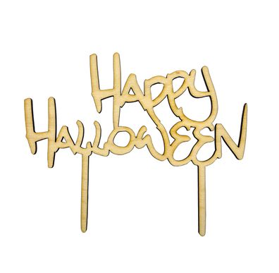 CakeTopper - Happy Halloween