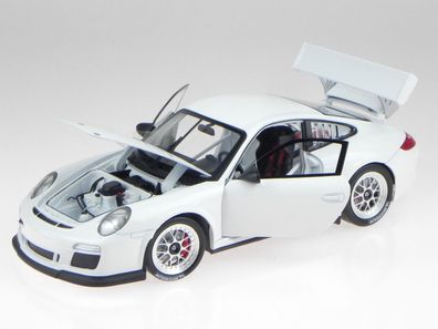 Porsche 911 GT3 Cup weiss Modellauto 18033 Welly 1:18