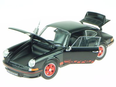 Porsche 911 Carrera RS schwarz rot Modellauto 18044 Welly 1:18