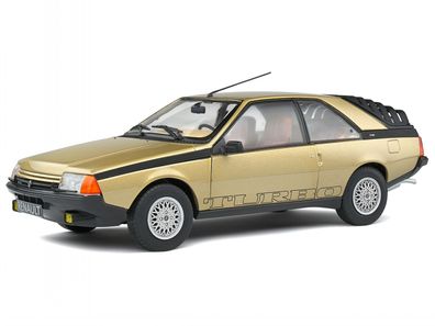 Renault Fuego Turbo 1980 sepia braun Modellauto S1806403 Solido 1:18