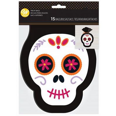 Wilton Treat Bags Totenkopf-Form