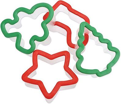 Wilton Grippy Cutter Christmas Set