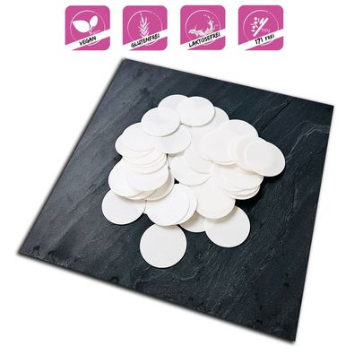 Backoblaten Premium Rund 7cm - 80 Stck