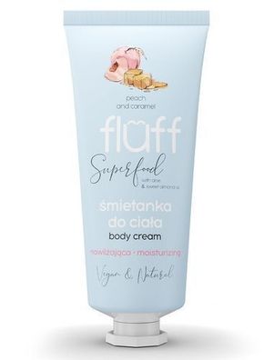 Fluff Körpercreme Pfirsich & Karamell, 150 ml