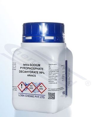 Tetra-Natriumpyrophosphat 10 Hydrat 99% Loba AR/ACS Op.500 g