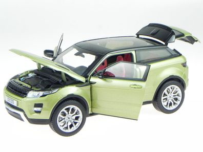 Range Rover Evoque grün Modellauto 11003mbg Welly GTA 1:18