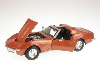 Chevrolet Corvette C3 1970 kupfer Modellauto 31202 Maisto 1:24