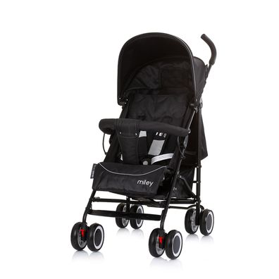 Chipolino Miley Faltbarer Faltbuggy - Reisebuggy Obsidian schwarz