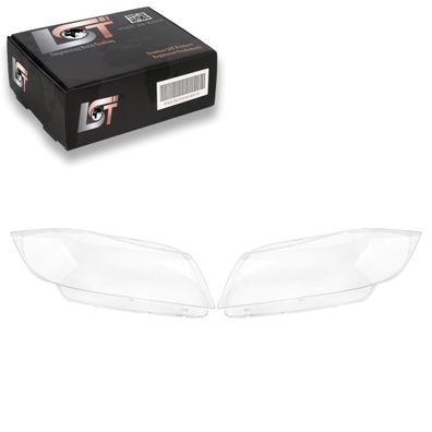 2x Scheinwerfer Glas Streuscheibe links rechts Set für BMW 3er E90 E91 2008-2013