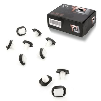 10x Für Boxer Ducato Jumper Movano C Hecktür Leisten Befestigung Clips