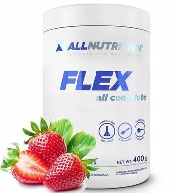 Allnutrition Erdbeer-Komplett Flex Proteinshake, 400g