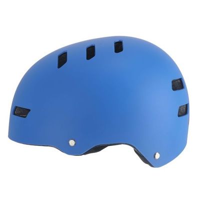 Helm Fahrradhelm Aero Kinderhelm Kinderfahrradhelm Skaterhelm Skatehelm blau matt