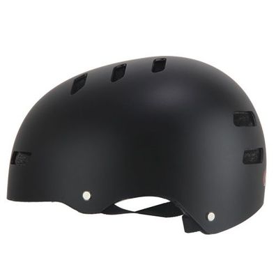 Helm Fahrradhelm Aero Kinderhelm Kinderfahrradhelm Skaterhelm Skatehelm schwarz matt