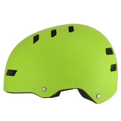 Helm Fahrradhelm Aero Kinderhelm Kinderfahrradhelm Skaterhelm Skatehelm hellgrün matt