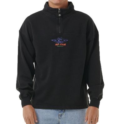 RIP CURL Sweat Quest black - Größe: XL