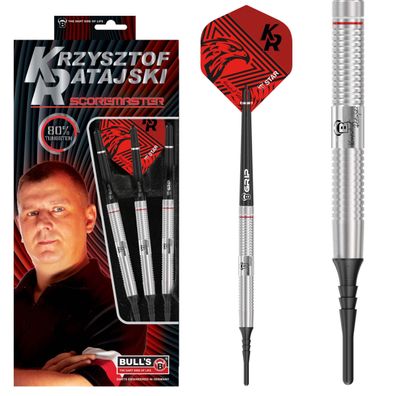 BULL'S Krzysztof Ratajski Soft Dart, Scoremaster/ 18 Gr. / /erpackungseinheit 1 Stück