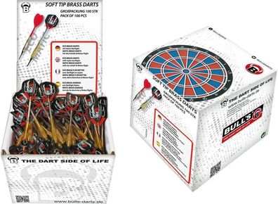 BULL'S Matic Soft Dart 100er, 16 Gr. / Inhalt 1 Stück