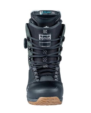 ROME Snowboard Schuh Libertine Hybrid Boa black/olive - Größe in US/EU: