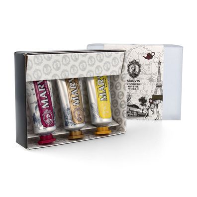 Marvis Wonders of the World Box Zahnpasta mit 3x 25ml