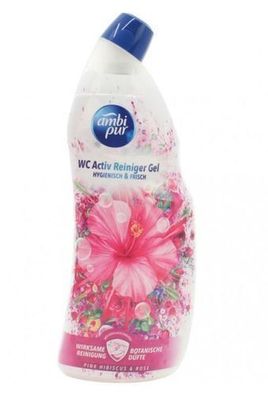 Ambi Pur WC Aktivreiniger Gel Hibiskus & Ró?a 750ml