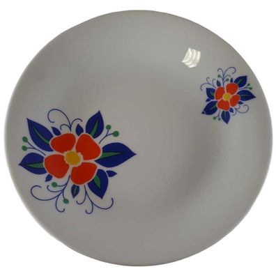 Suppenteller Winterling Marktleuthen Blumenmotiv Bunt D 22 cm