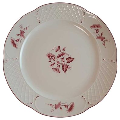 Dessertteller Kuchenteller D 21 cm Villeroy & Boch Val Rouge Rot Porzellan gebraucht