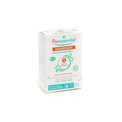 Puressentiel Pain Savon Surgras Bio 100g