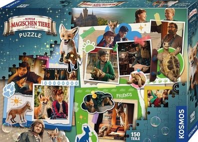 KOSMOS 684440 Die Schule der magische Tiere Puzzle zum Film, 150 Teile, Kinder