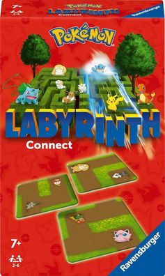 Ravensburger 22579 - Pokmon Labyrinth Connect - Mitbringspiel fér 2-6 Spieler