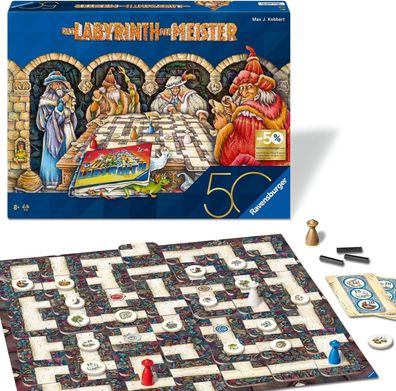 Ravensburger 22474 Labyrinth der Meister - Gesellschaftsspiel fér 2 - 4 Personen