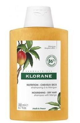 Klorane Mango Shampoo 200ml - Pflanzliche Pflege