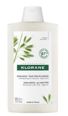 Klorane Bio-Hafer Shampoo 400 ml für die Familie