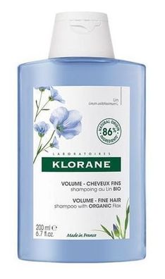 Klorane Bio-Flachs Shampoo 200 ml