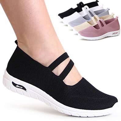 topschuhe24 2737 Damen Halbschuhe Sportliche Ballerina