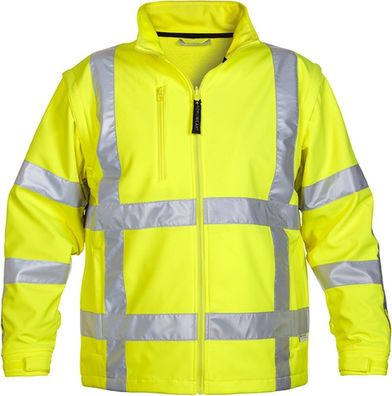 Hydrowear Warnschutz-Softshelljacke Toulon